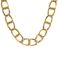 Roberto Coin 18K Yellow Gold Cialoma Diamond Knot Necklace