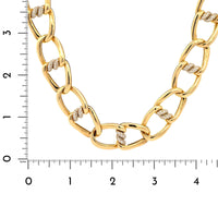 Roberto Coin 18K Yellow Gold Cialoma Diamond Knot Necklace