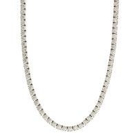 Platinum Diamond Tennis Necklace