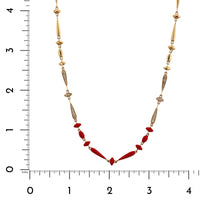 Etho Maria 18K Rose Gold Brown Diamond Necklace