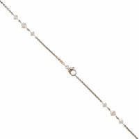 Platinum Diamond By The Yard Necklace