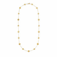 Temple St. Clair 18K Yellow Gold Diamond Orbit Motif Necklace