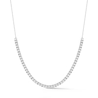 Dana Rebecca 14K White Gold Ava Bea Diamond Tennis Necklace