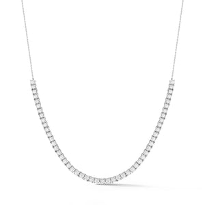 Dana Rebecca 14K White Gold Ava Bea Diamond Tennis Necklace
