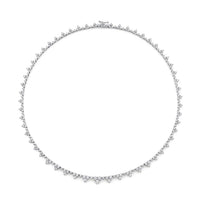 Anita Ko 18K White Gold Diamond Choker Necklace