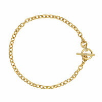 DY Mercer® Toggle Chain Necklace 18K Yellow Gold with Diamonds, 8mm