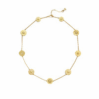 Temple St. Clair 18K Yellow Gold Diamond Orbit Necklace