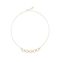 Marco Bicego 18K Yellow Gold Jaipur Diamond Link Necklace
