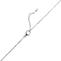 Etho Maria 18K White Gold Diamond Bar Necklace