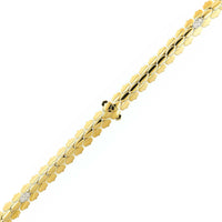 Roberto Coin 18K Yellow Gold Cobra Diamond Collar Necklace