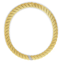 Roberto Coin 18K Yellow Gold San Marco Diamond Collar Necklace