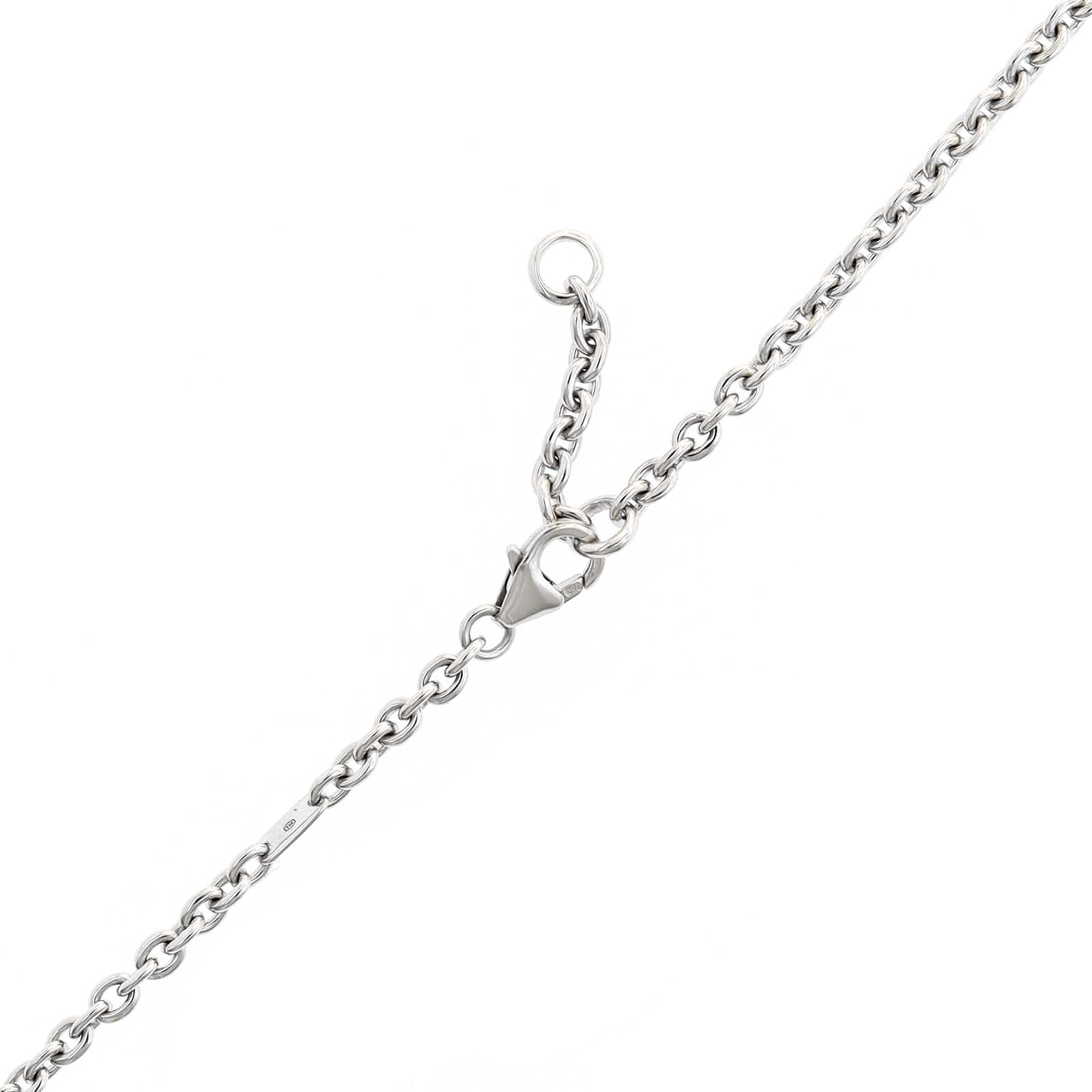 Etho Maria 18K White Gold Multi Shaped Diamond Necklace