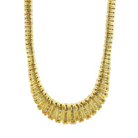 Eclat Jewels 18K Yellow Gold Graduated Diamond Collar Necklace