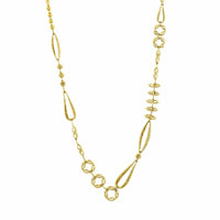 Etho Maria 18K Yellow Gold Brown and Yellow Diamond Necklace