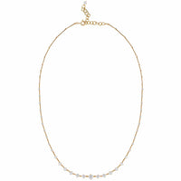 Fernando Jorge 18K Yellow Gold Small Diamond Sequence Necklace