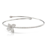 Pasquale Bruni 18K White Gold Pave Diamond Giardini Secreti Flower Choker Necklace