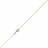 14K Yellow Gold 7 Stone 1CTW Diamond By The Yard Necklace