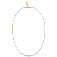 Fernando Jorge 18K White Gold Small Sequence Diamond Necklace