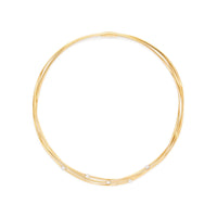 Marco Bicego 18K Yellow and White Gold Marrakech 3 Strand Diamond Necklace