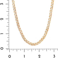 Oscar Heyman 18K Yellow Gold Yoga Diamond Necklace