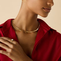 Marco Bicego 18K Yellow and White Gold Marrakech 2 Strand Diamond Necklace