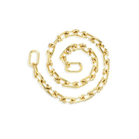 Jade Ruzzo 18K Yellow Gold Small Diamond Atha Chain Necklace