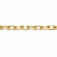 Jade Ruzzo 18K Yellow Gold Small Diamond Atha Chain Necklace