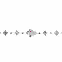 Roberto Coin 18K White Gold Love In Verona Pave Diamond Necklace