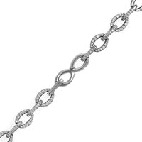 Etho Maria 18K White Gold Double Row Mixed Shape Diamond Necklace
