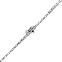 14K White Gold 2CTW Round Diamond Tennis Necklace