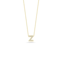 Roberto Coin 18K Yellow Gold "Z" Initial Diamond Necklace