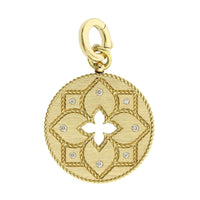 Roberto Coin 18K Yellow Gold Venetian Princess Diamond Pendant