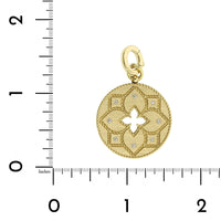 Roberto Coin 18K Yellow Gold Venetian Princess Diamond Pendant