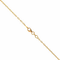 18K Yellow Gold Diamond Star Pendant