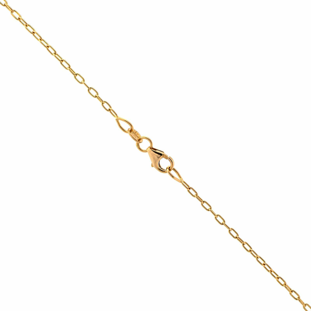 18K Yellow Gold Diamond Star Pendant