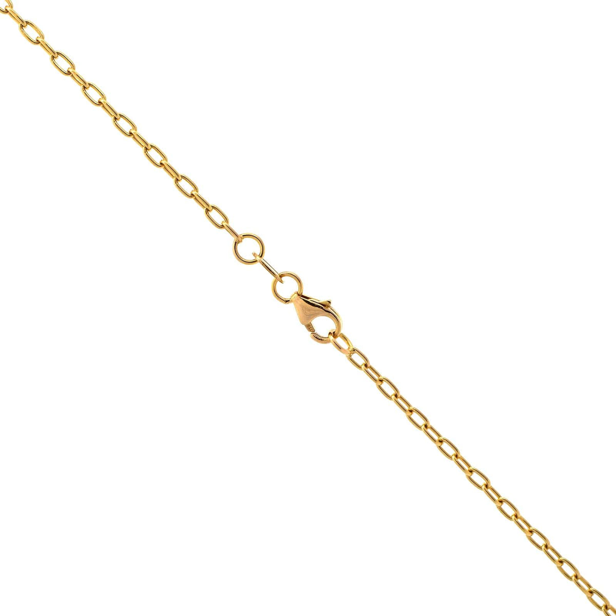 18K Yellow Gold Diamond Large Star Pendant