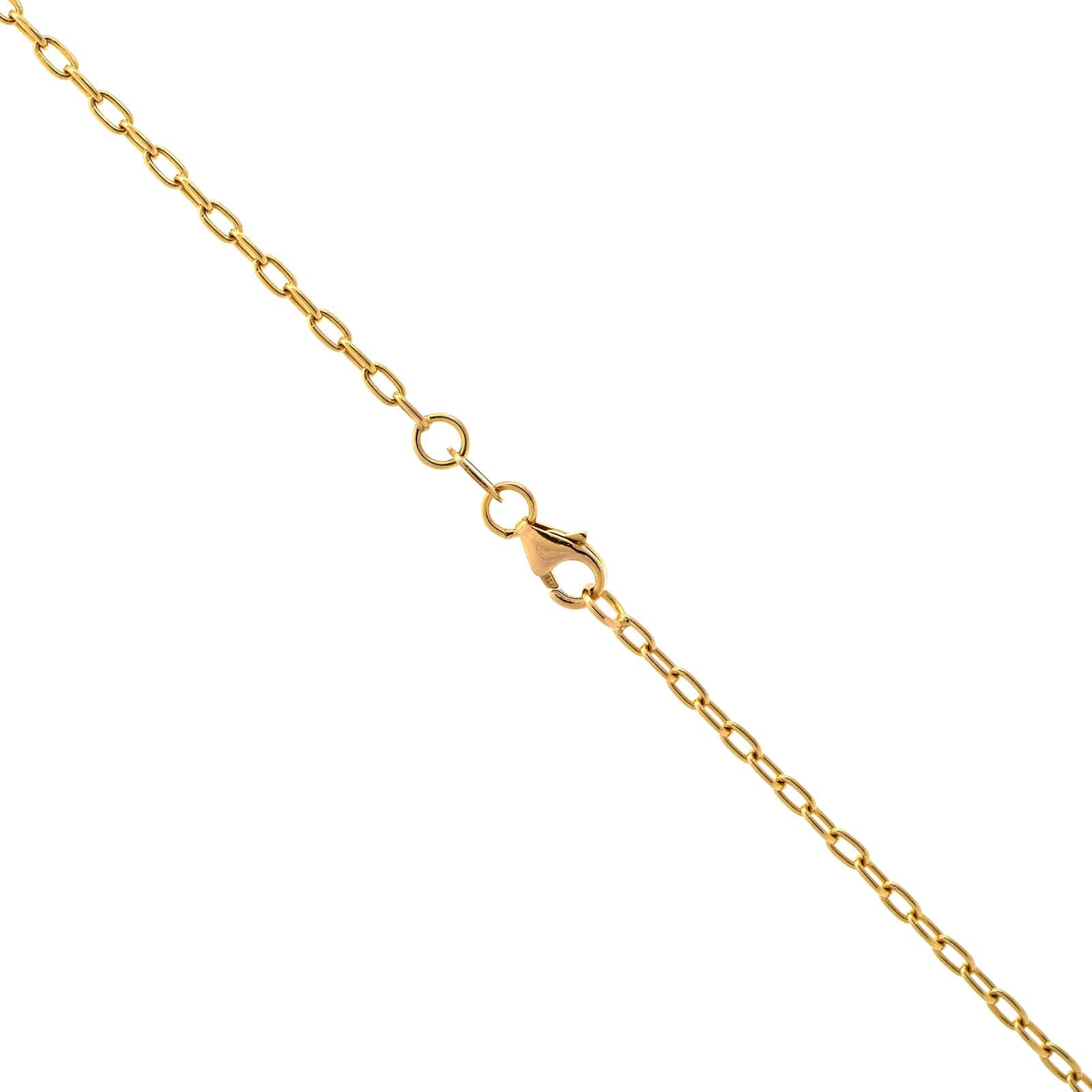 18K Yellow Gold Diamond Large Star Pendant