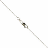 Roberto Coin 18K White Gold "Love In Verona" Small Flower Diamond Necklace