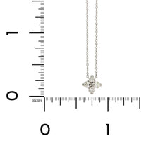 Roberto Coin 18K White Gold "Love In Verona" Small Flower Diamond Necklace