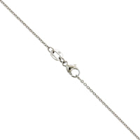 Platinum Diamond Heart Necklace