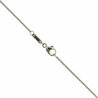 Platinum Oval Diamond Halo Necklace