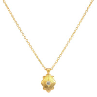 Adel Chefridi 18K Yellow Gold Drops of Happiness Diamond Pendant