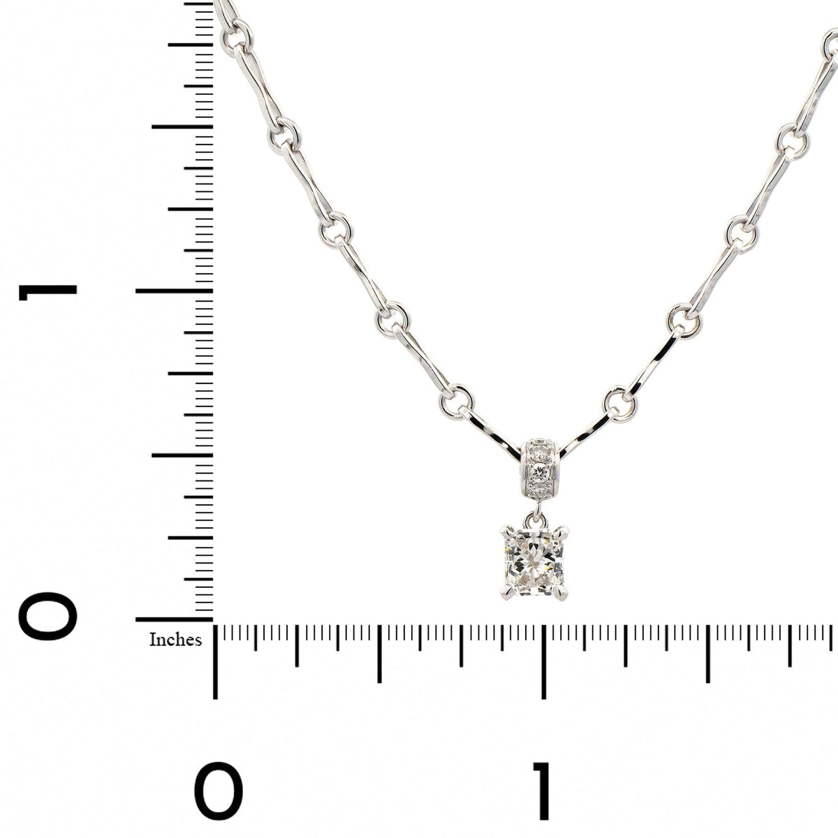 Fields white gold necklace online