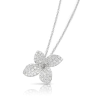 Pasquale Bruni 18K White Gold Diamond Petit Garden Necklace