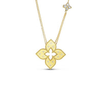 Roberto Coin 18K Yellow Gold Venetian Princess Diamond Pendant Necklace
