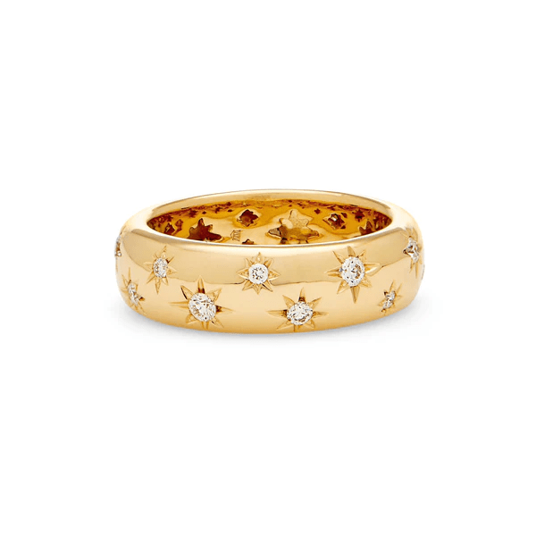 Temple St. Clair 18K Yellow Gold Diamond Cosmo Band
