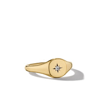 Cable Collectibles® Starset Pinky Ring in 18K Yellow Gold with Diamond