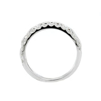 Etho Maria 18K White Gold 3 Row Diamond Band