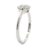 Etho Maria 18K White Gold Diamond Cluster Ring