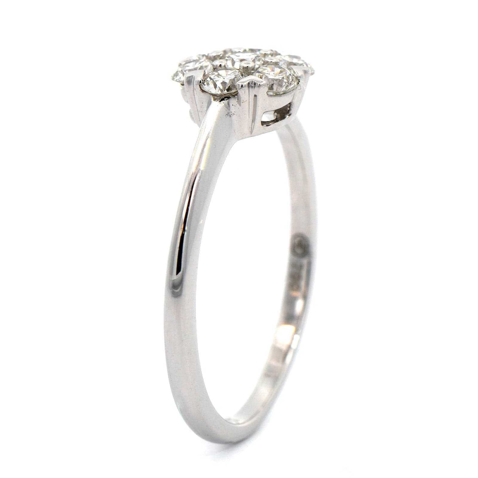 Etho Maria 18K White Gold Diamond Cluster Ring